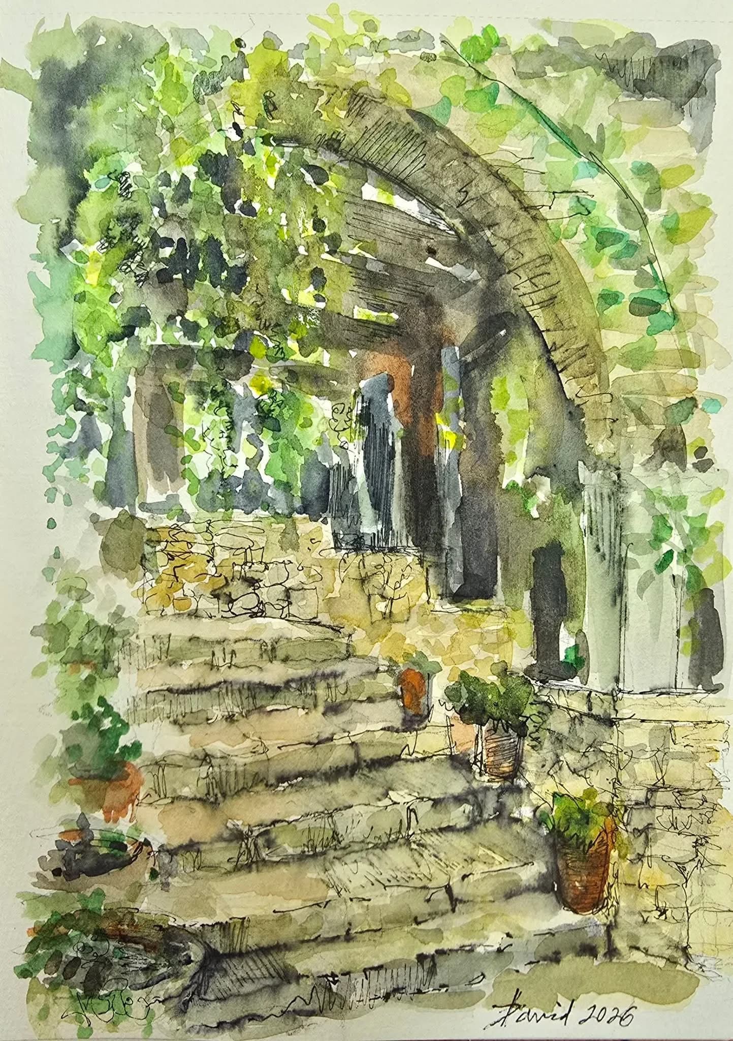 Stone steps