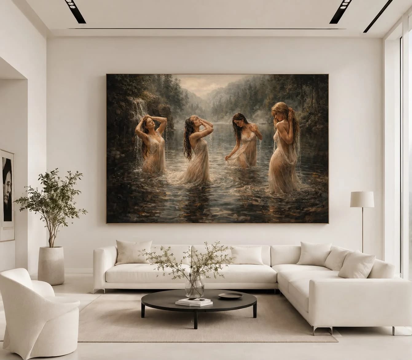 The beauty of simplicity: women in the river 2
