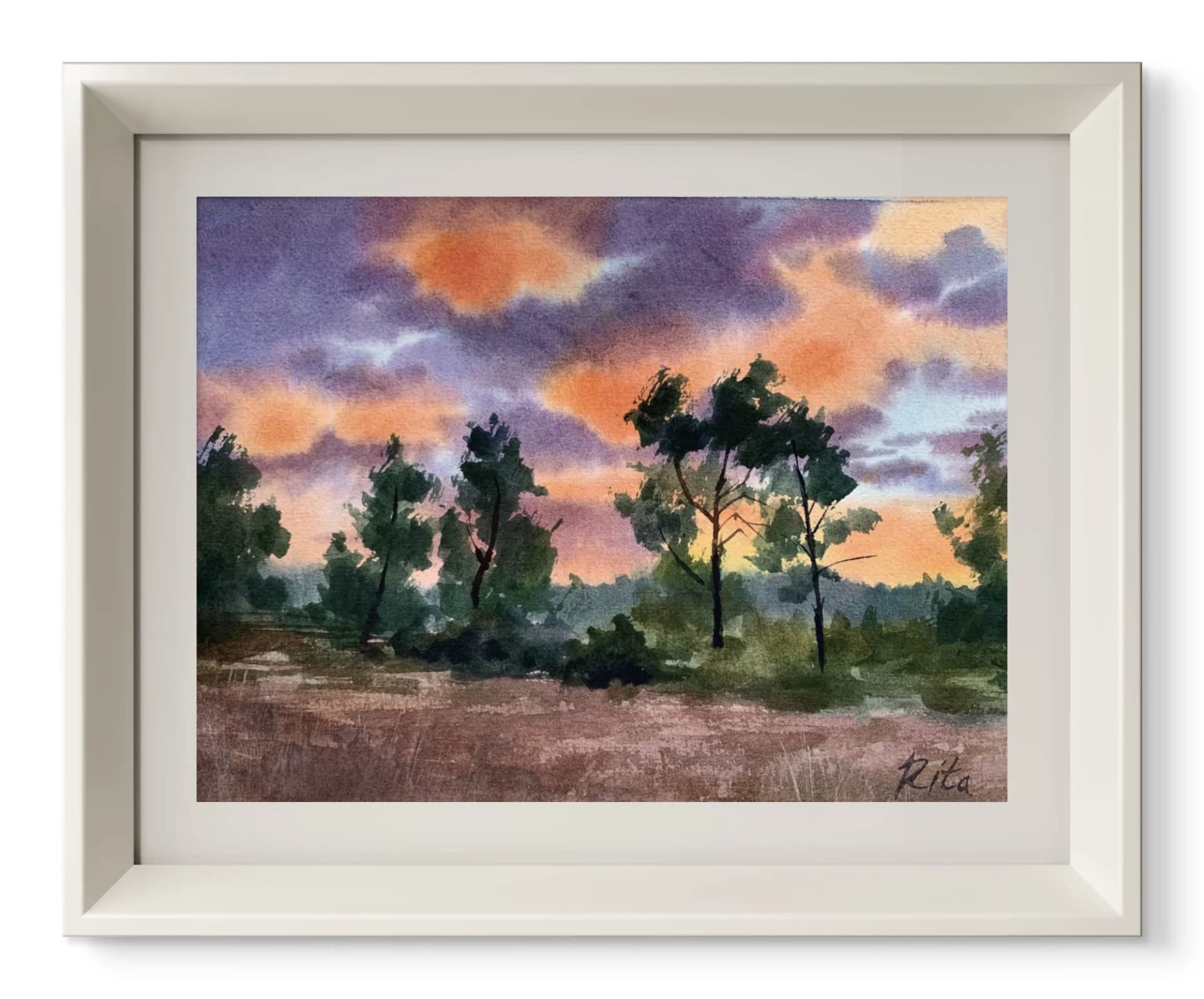 Sunset in the Judean Mountains 2