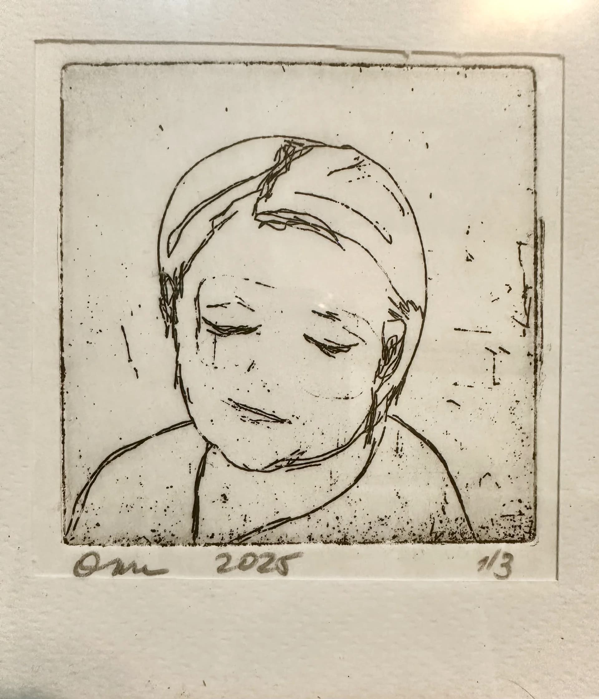 The girl