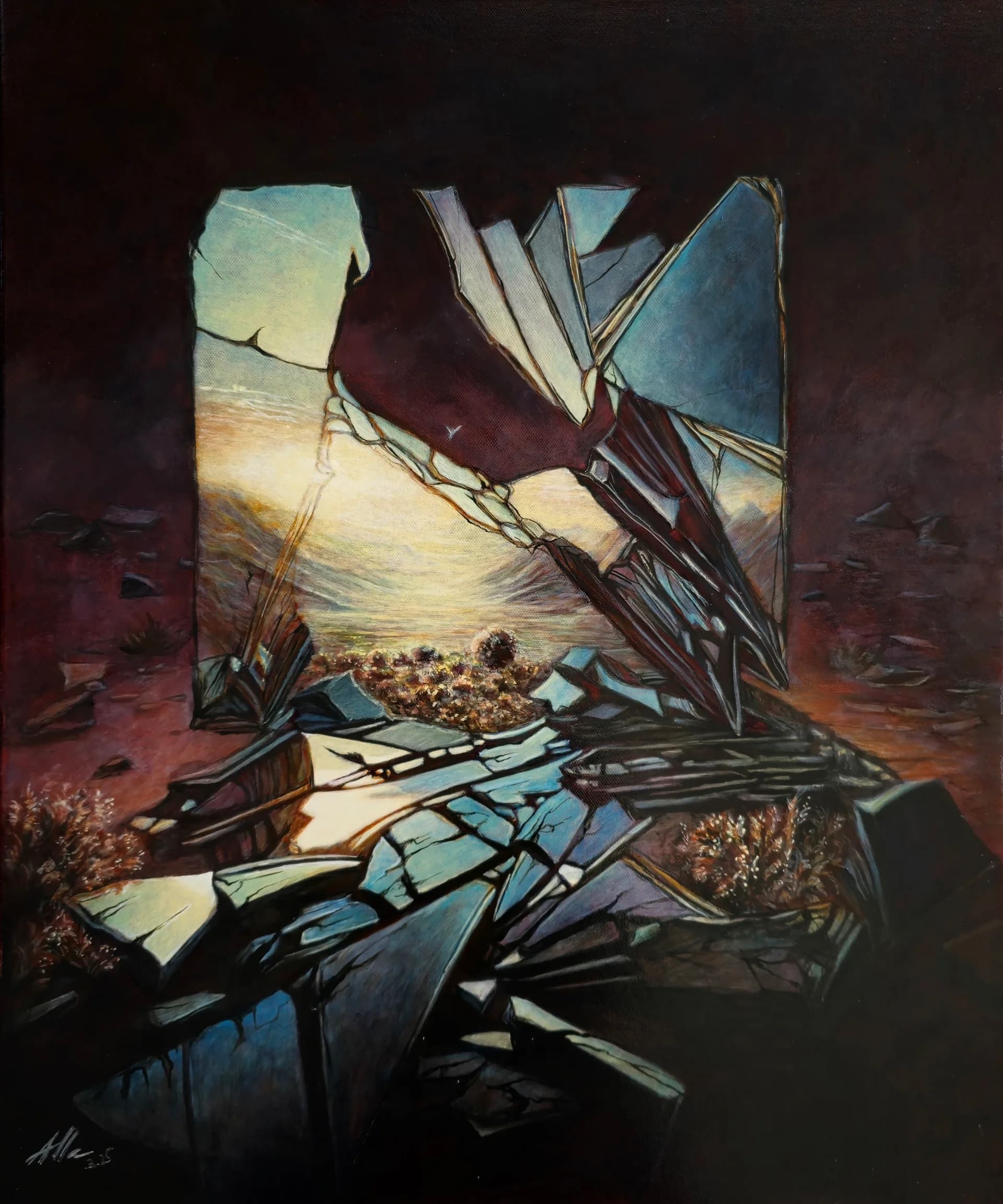 Shattered Reflection – Light Through the Ruins 2