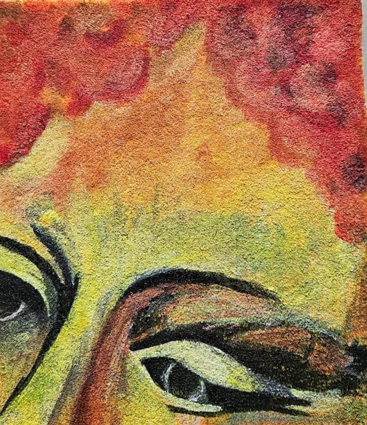 Greek on canvas