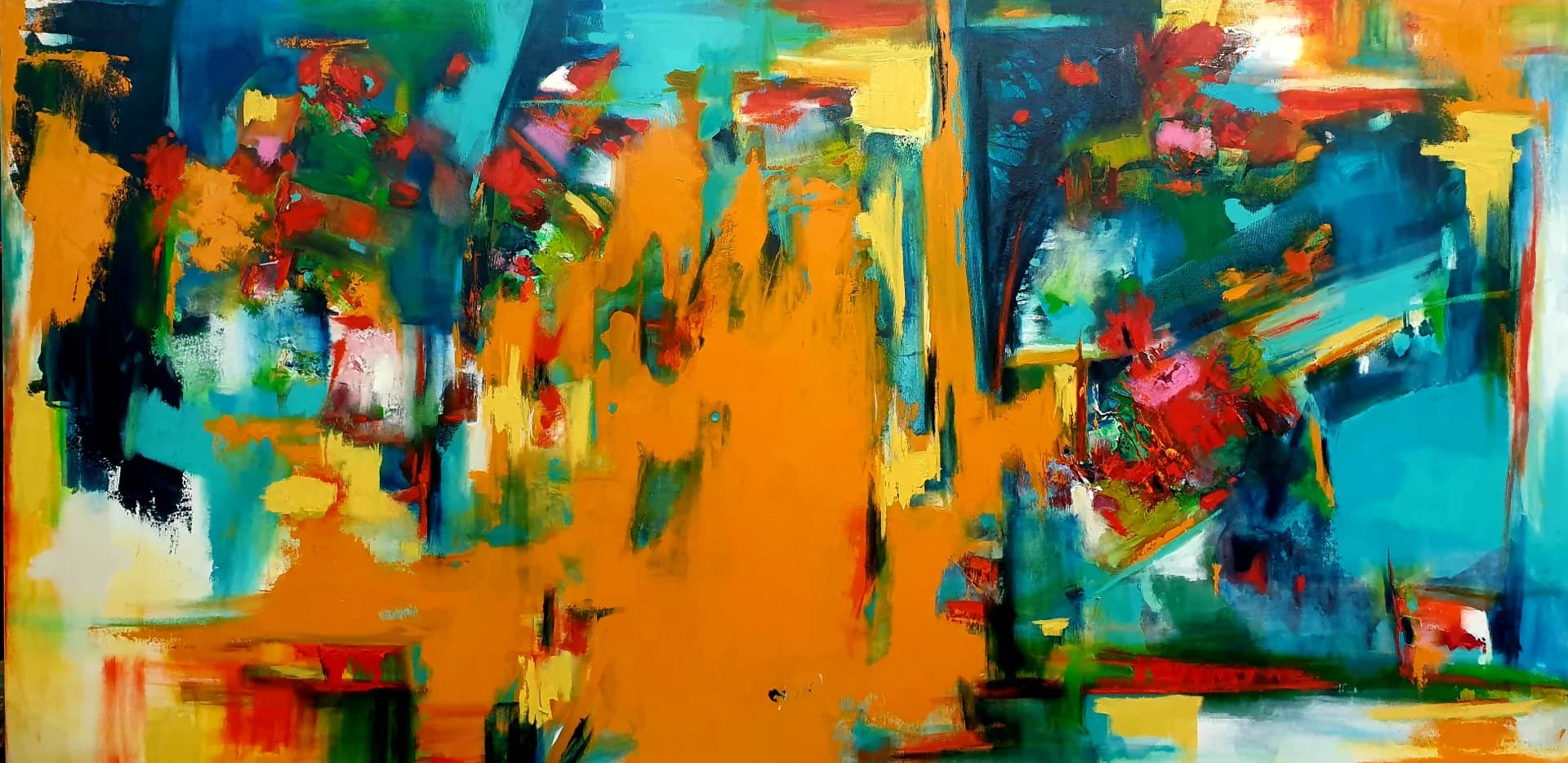 River of color