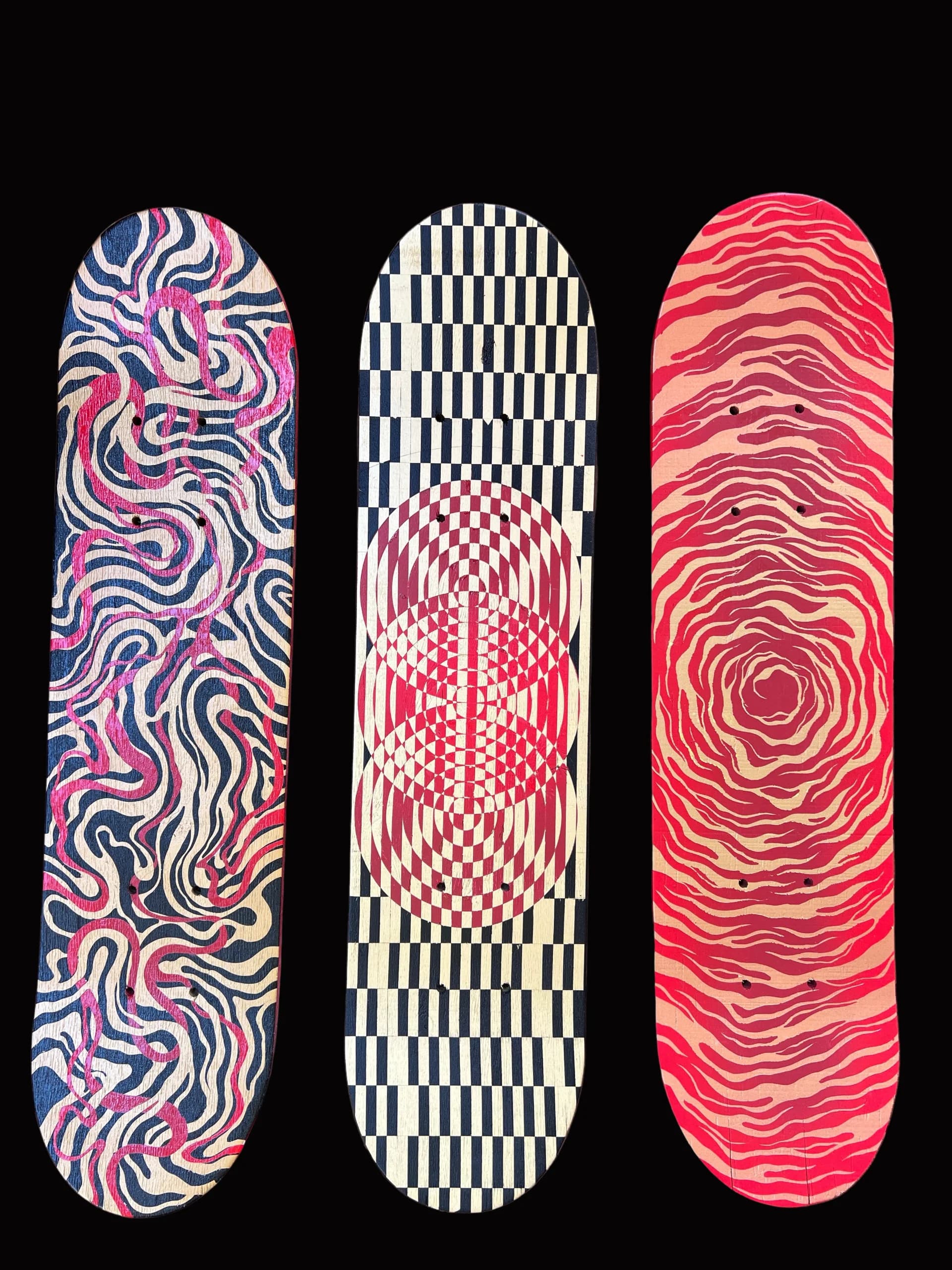 The three boards