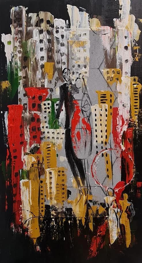 Night in the big city