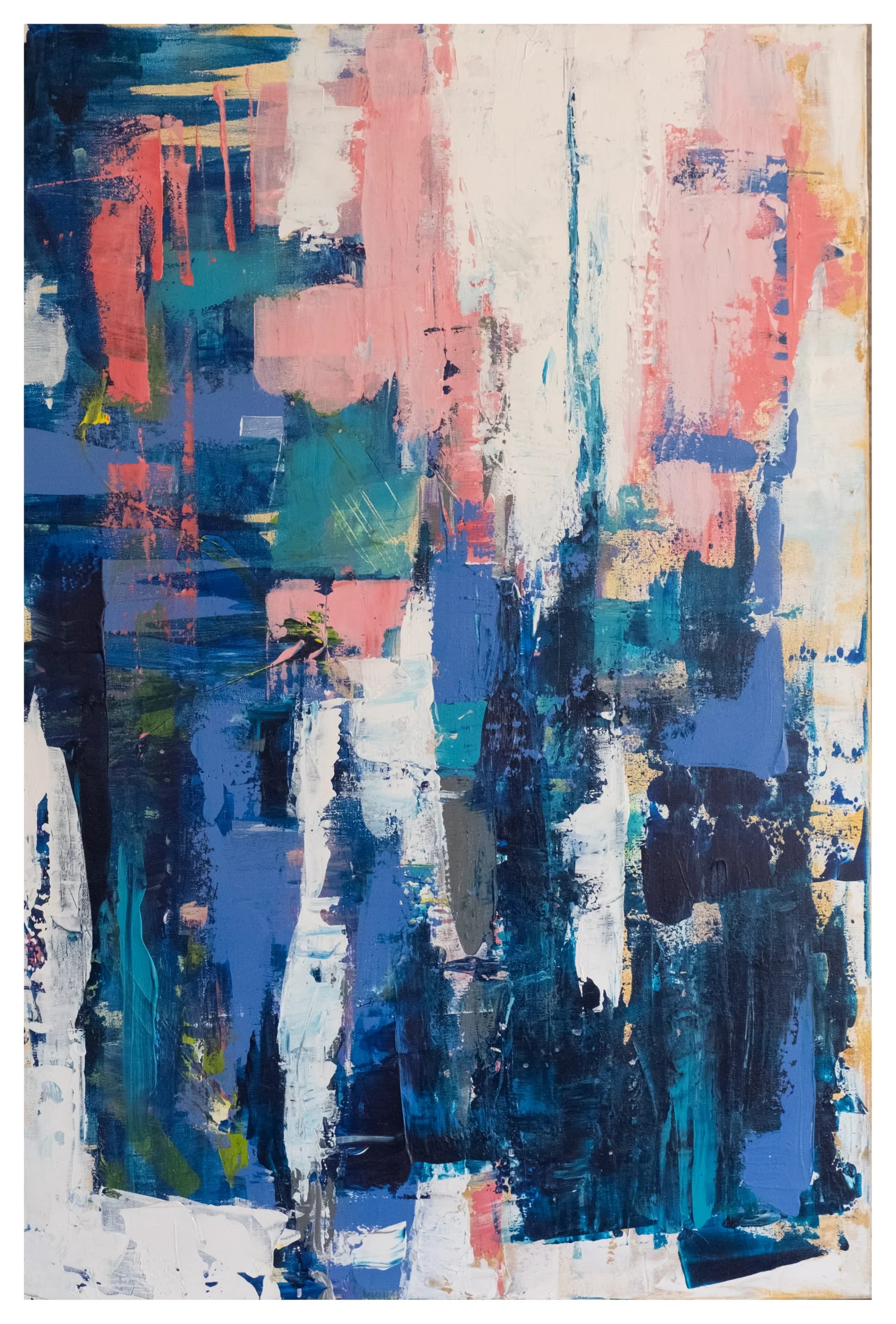 Dialogue in Blue and Blush