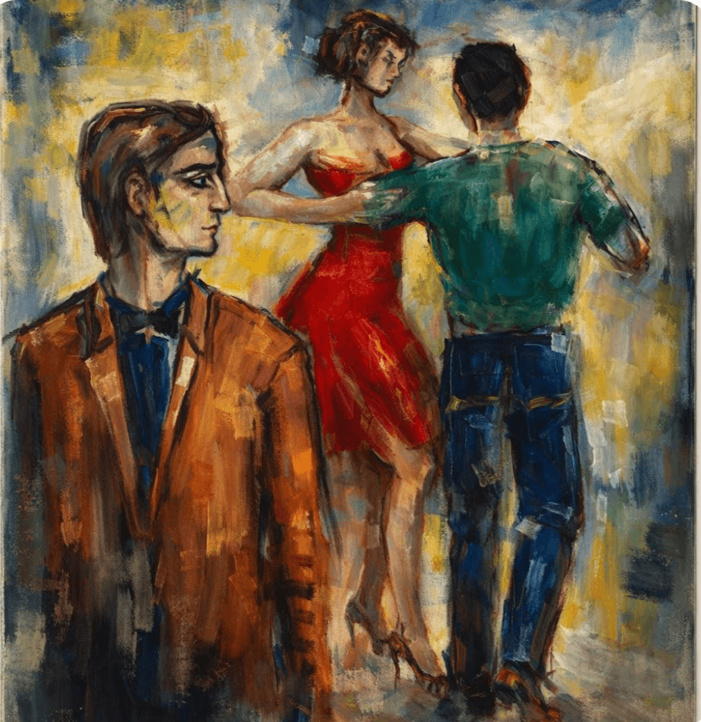 Between Glances and Dance