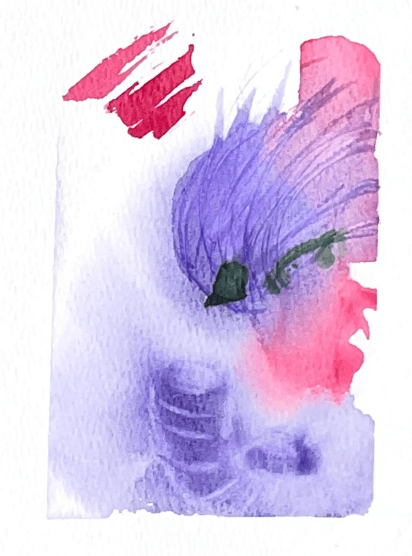Violet Bloom Study