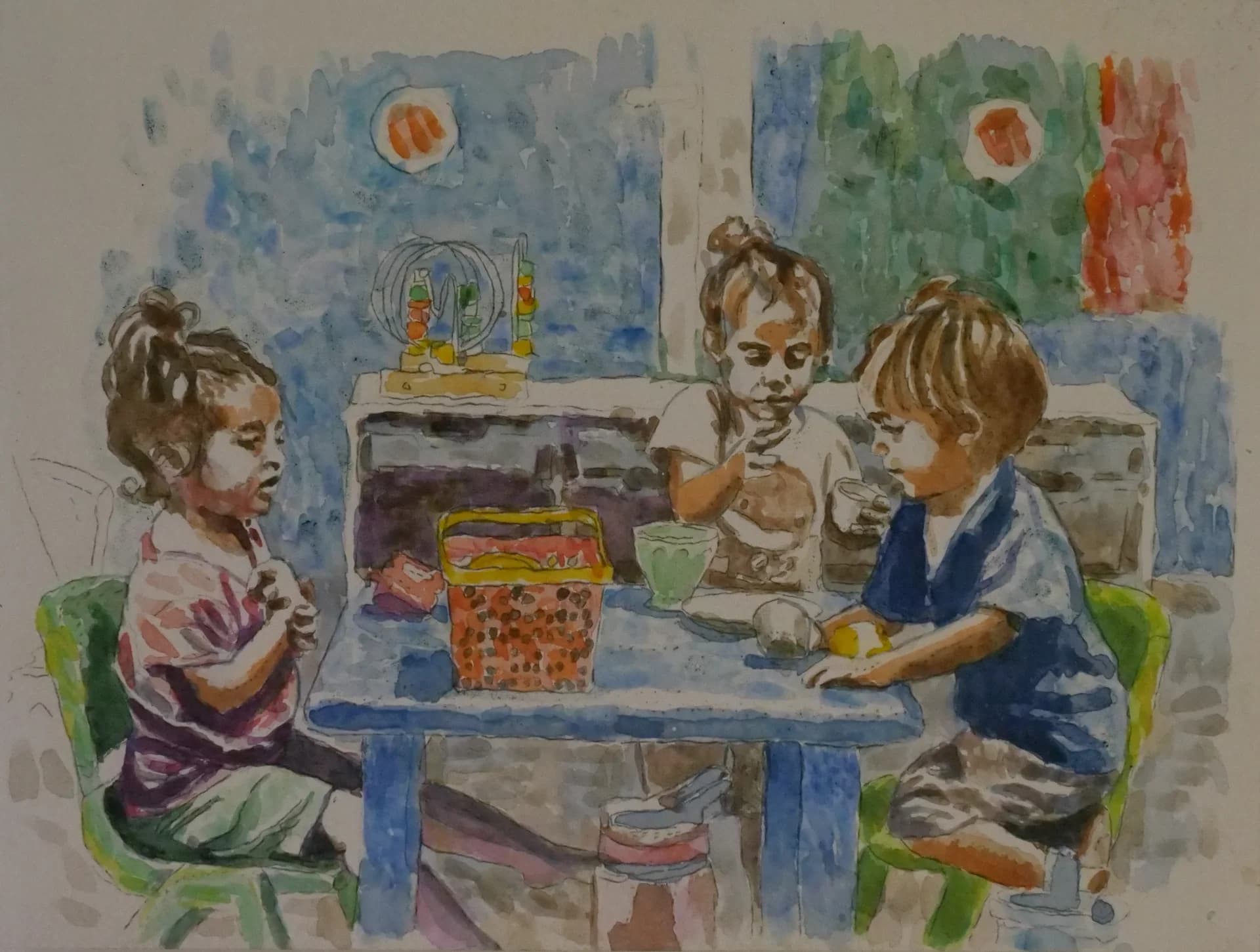 ילדים בשעת משחק