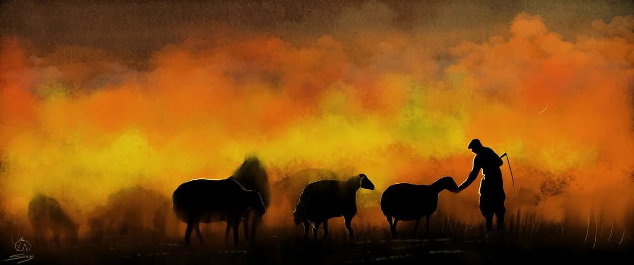 Embers at Dusk