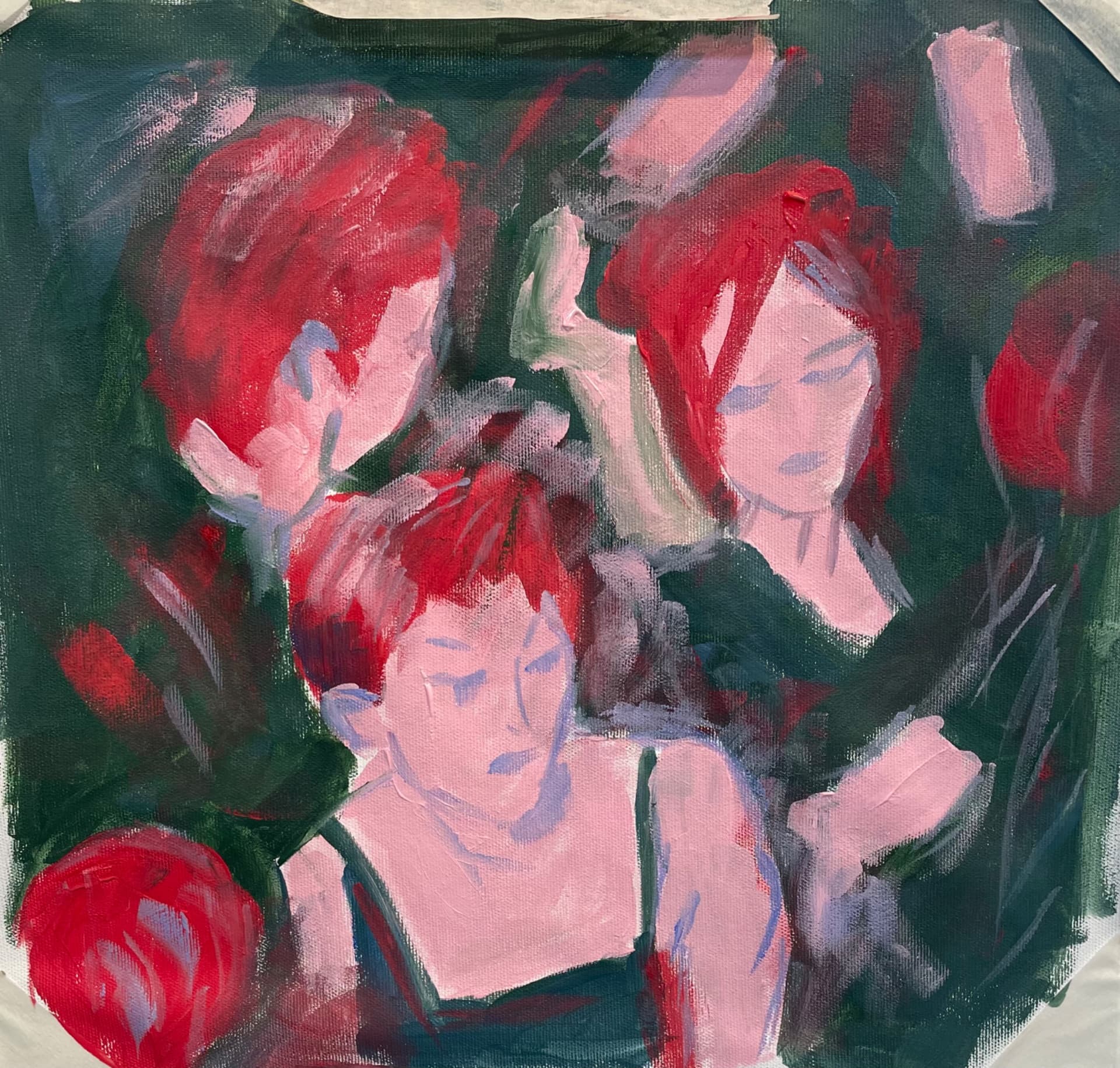 Crimson Garden Figures