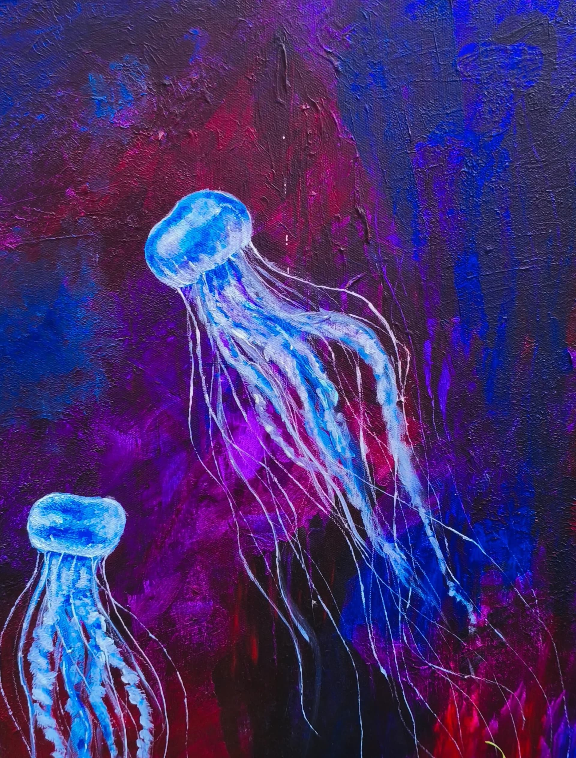 Les méduses bleues