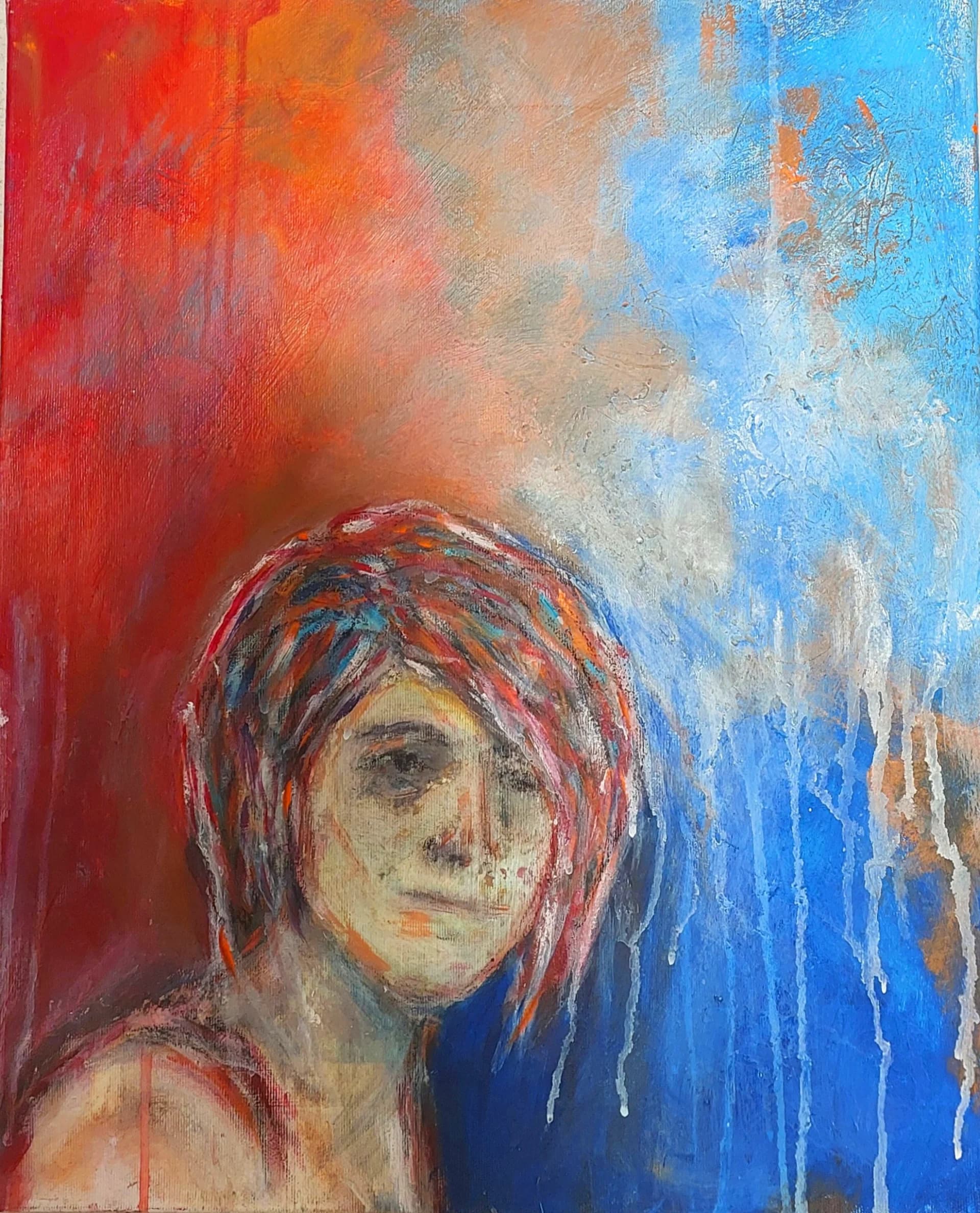 Between Fire and Blue