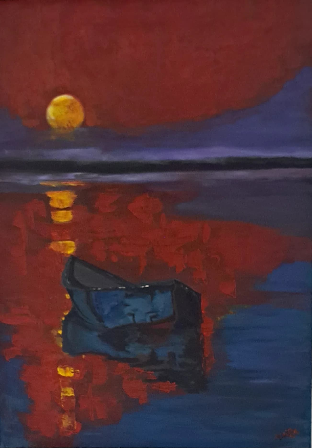 Crimson Moon Crossing