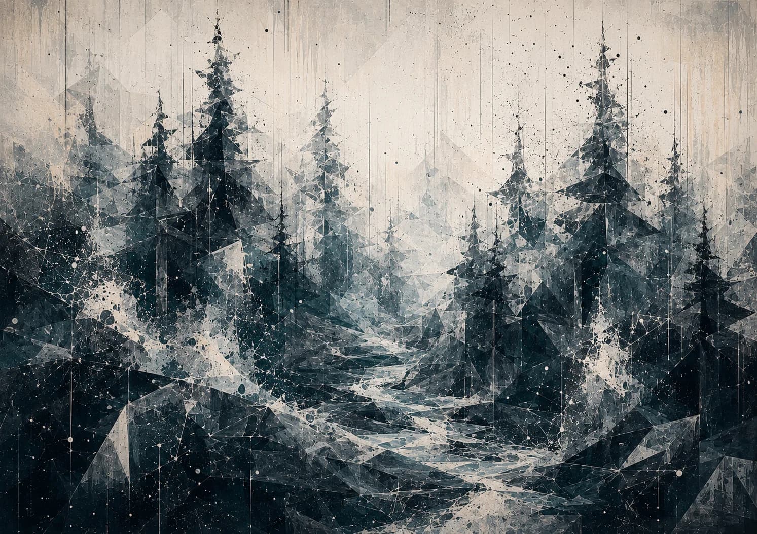 Fractured Winter Grove