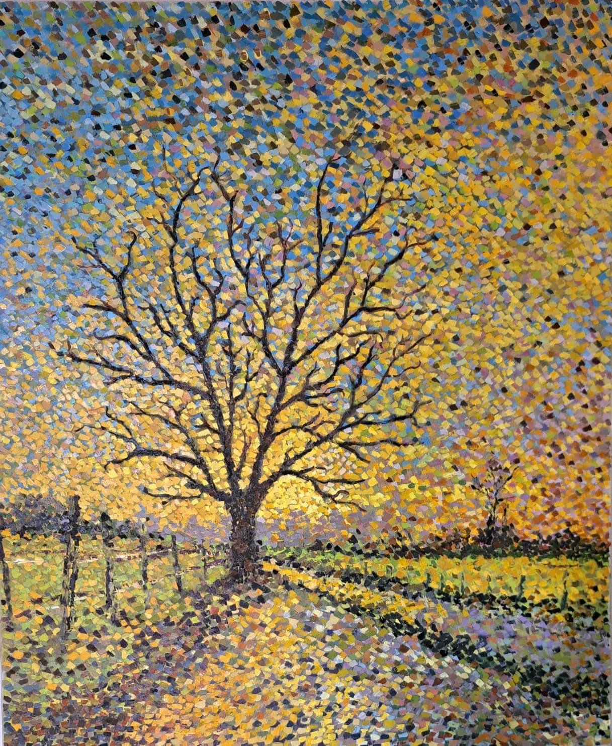 Tree at Golden Dusk