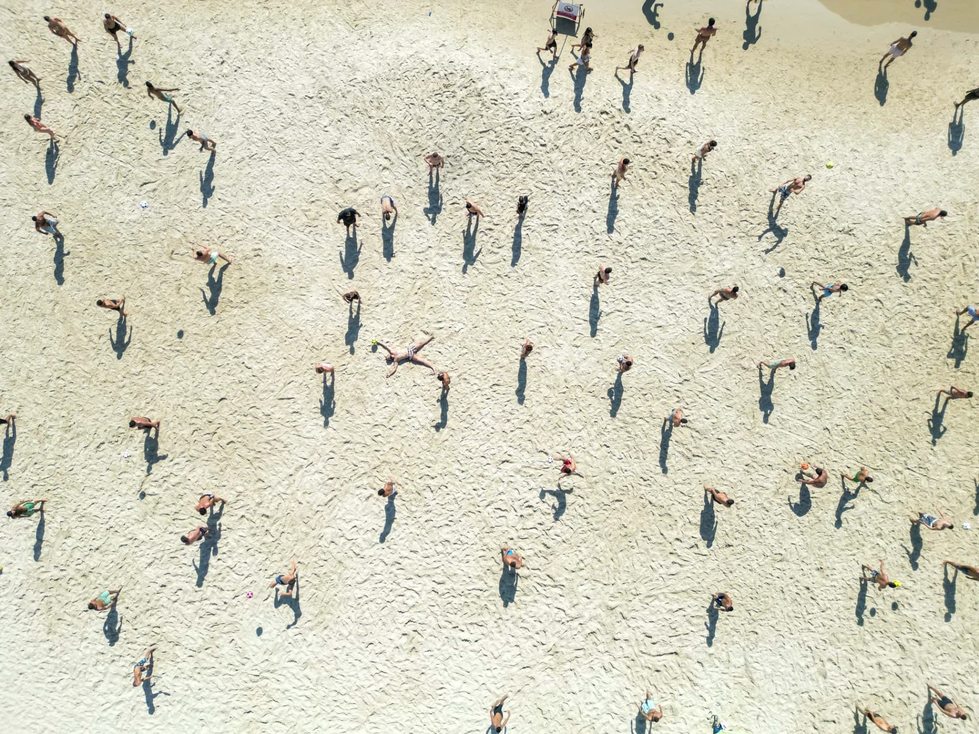 Shadows on Sand