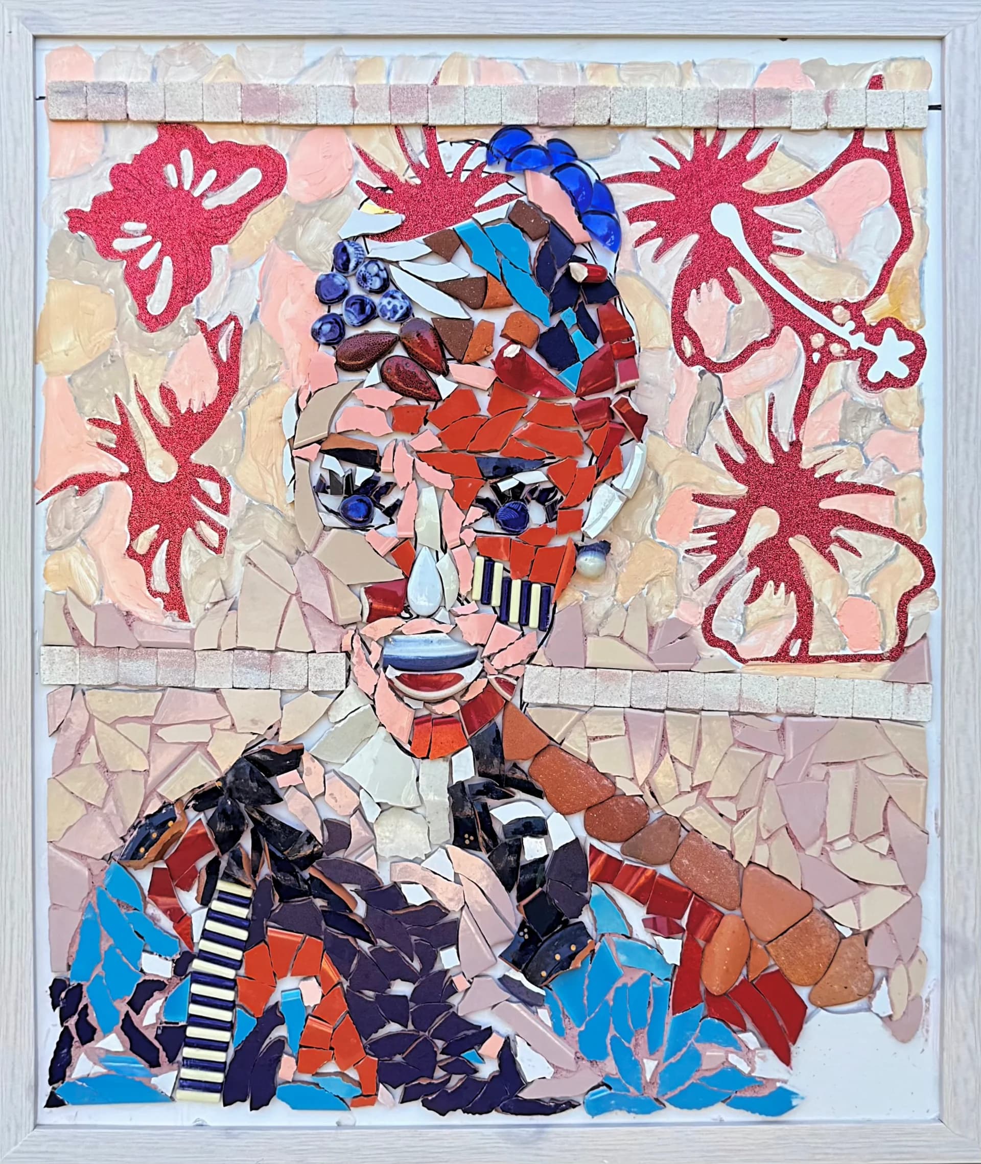 Blooming Mosaic Muse