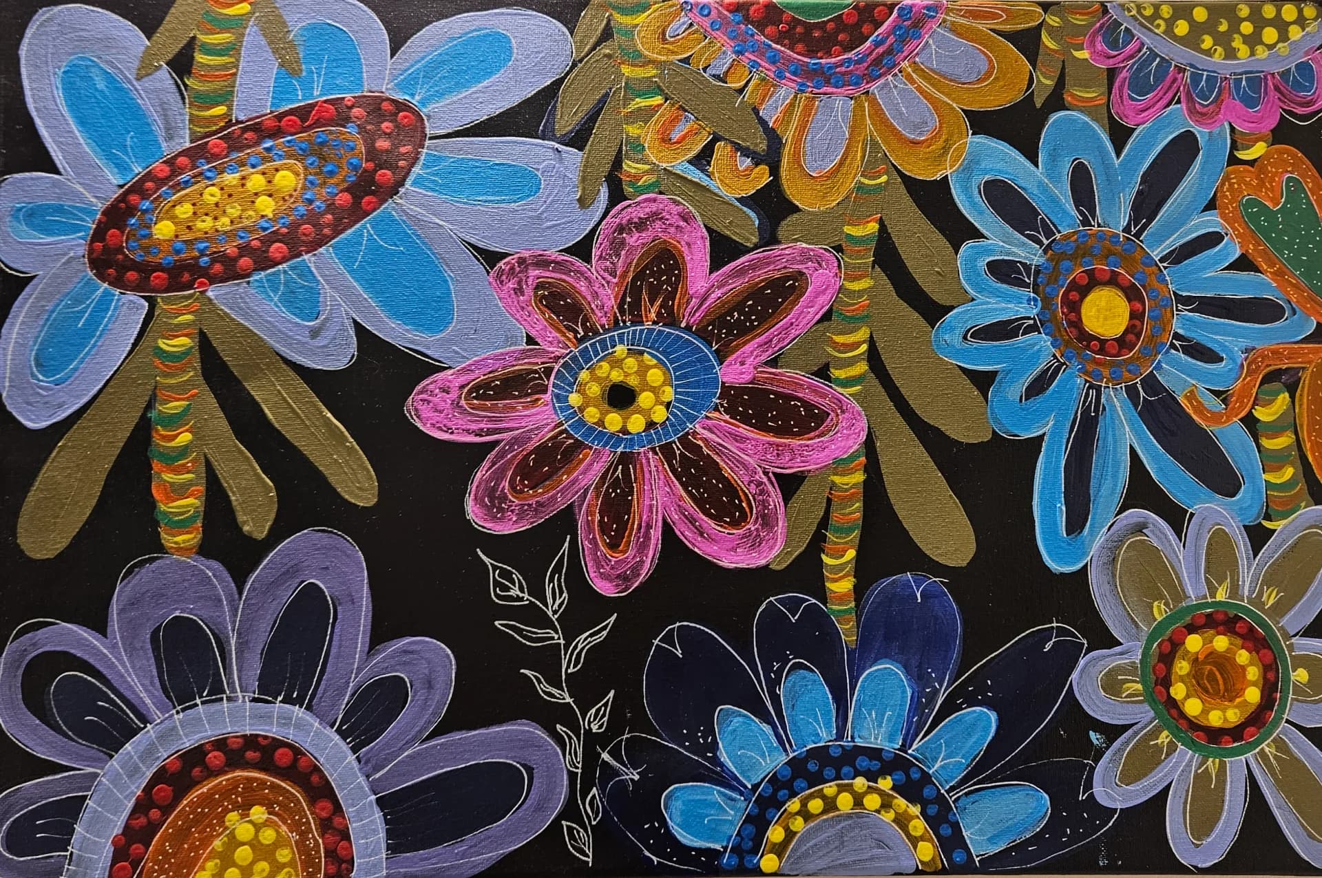 Midnight Garden Bloom