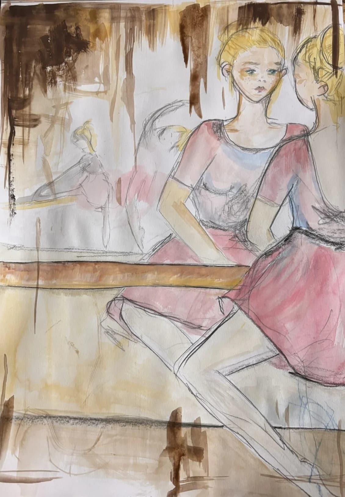 Dancers in the studio