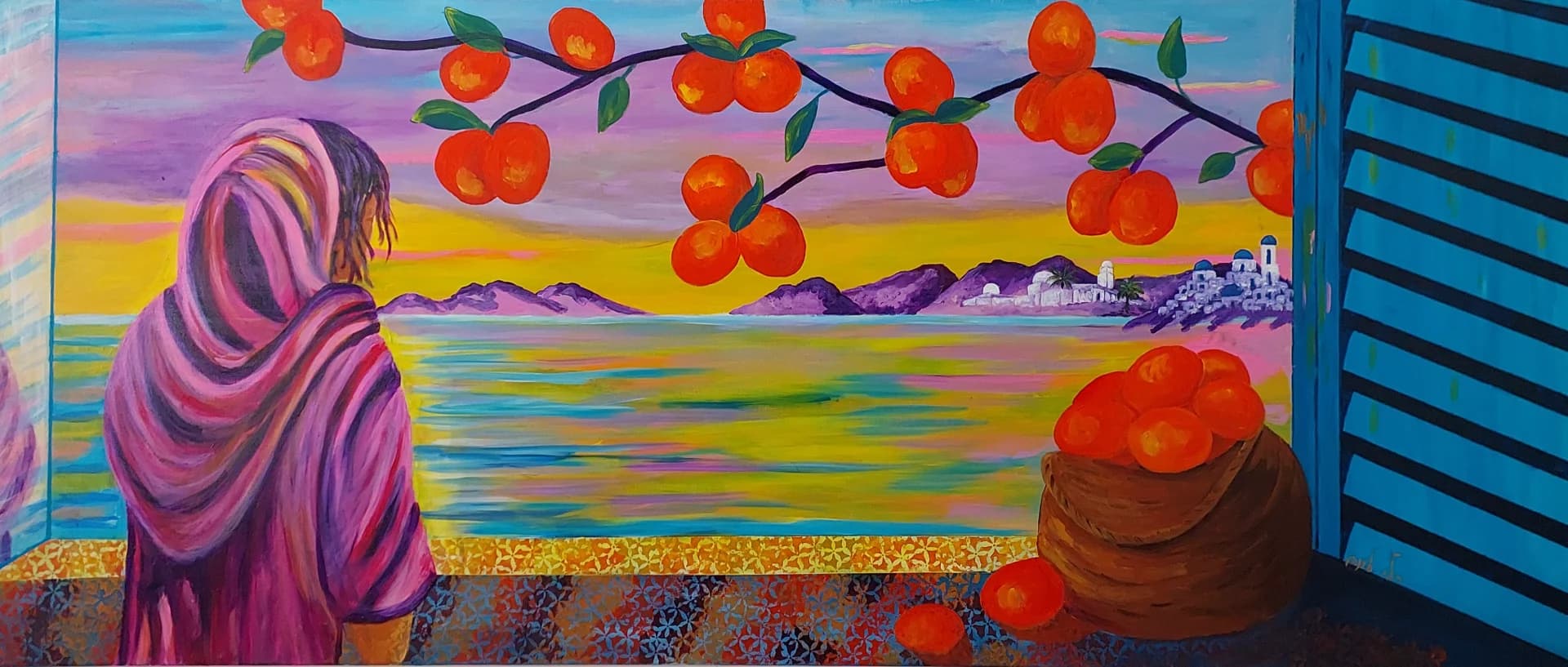Oranges at Sunset