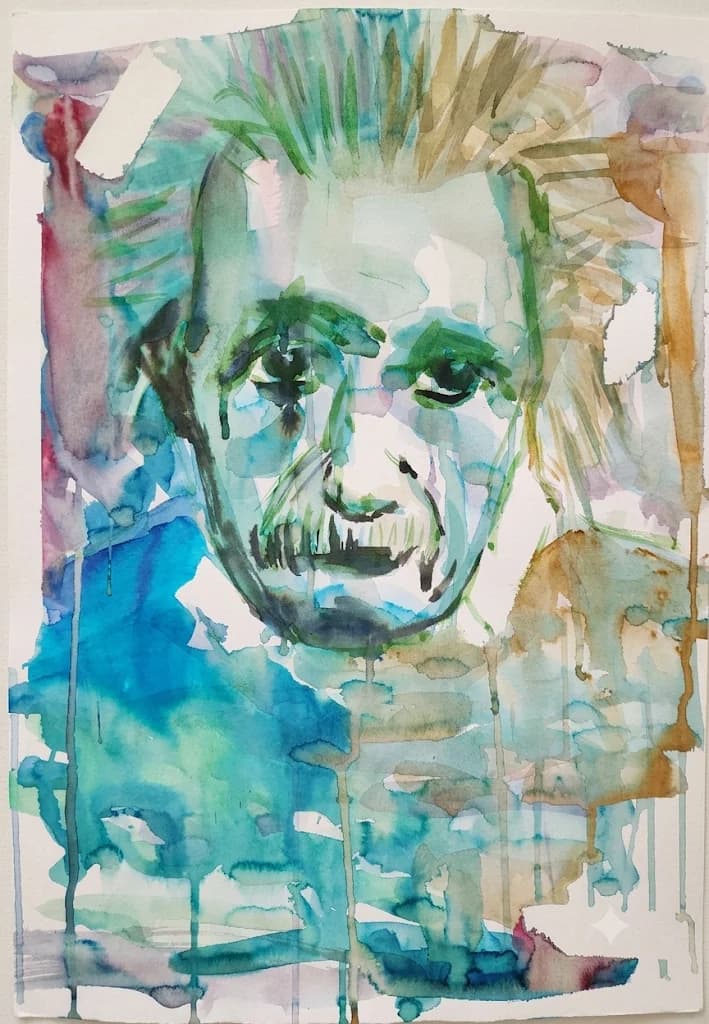 Portrait of Albert Einstein