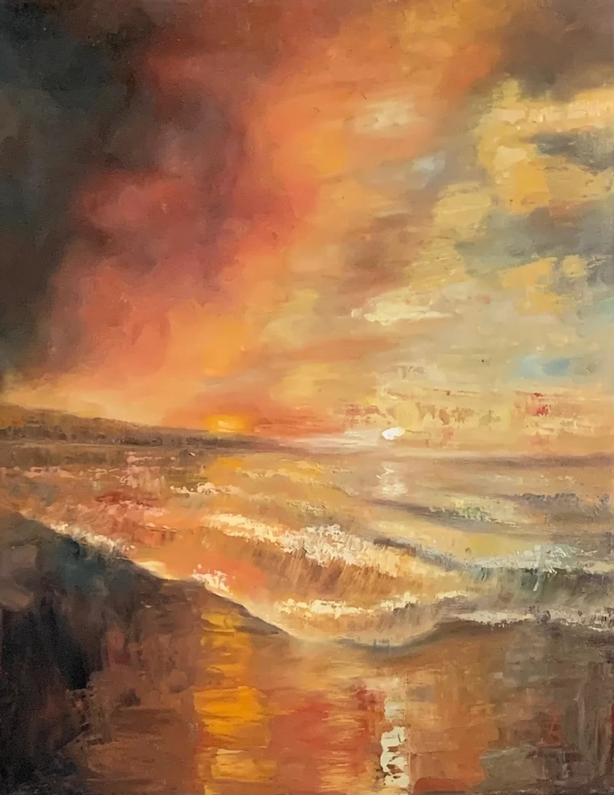 Stormlight at Shore