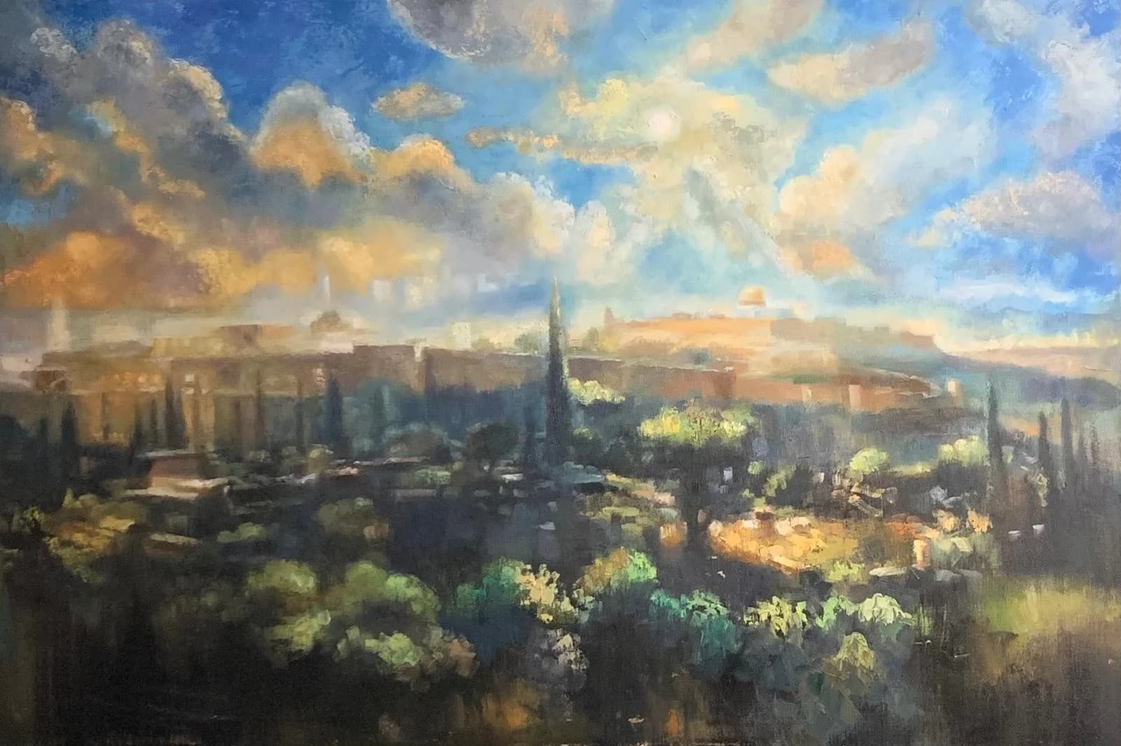 Light Over the Hills