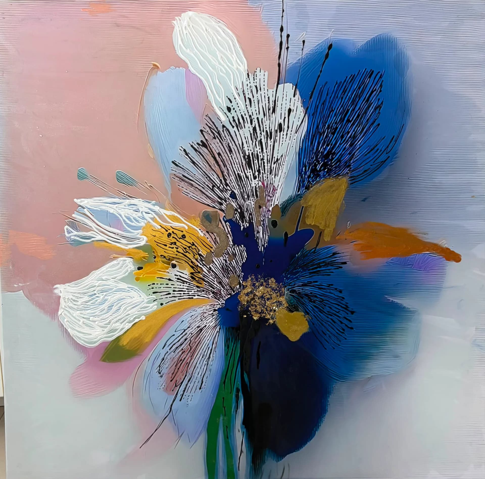 Blue Bloom Gesture