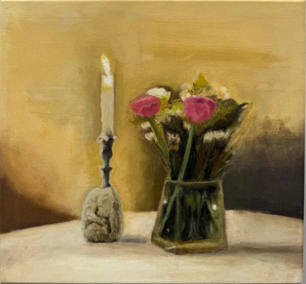 Flowers and Candlelight