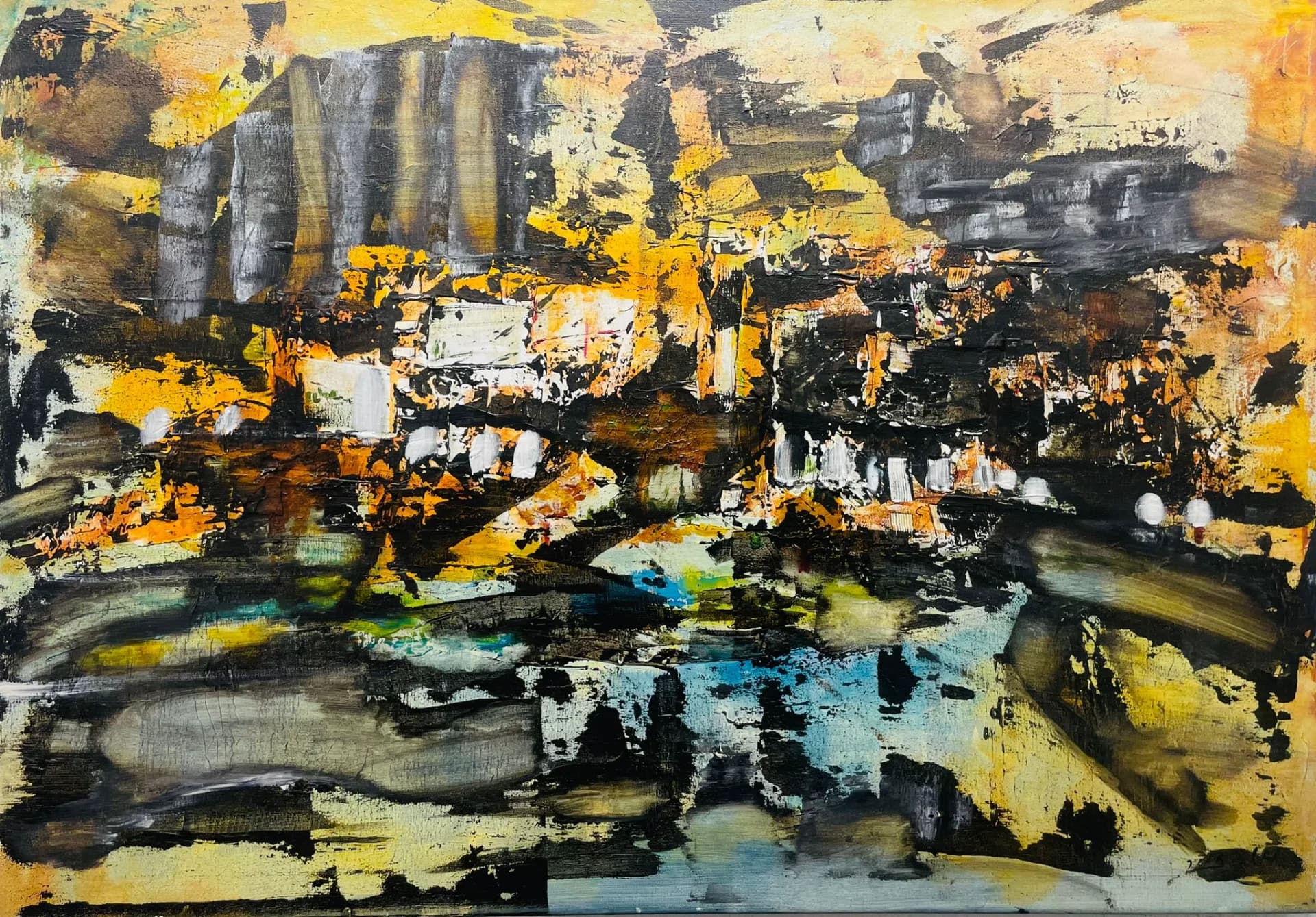 City Fragments in Gold