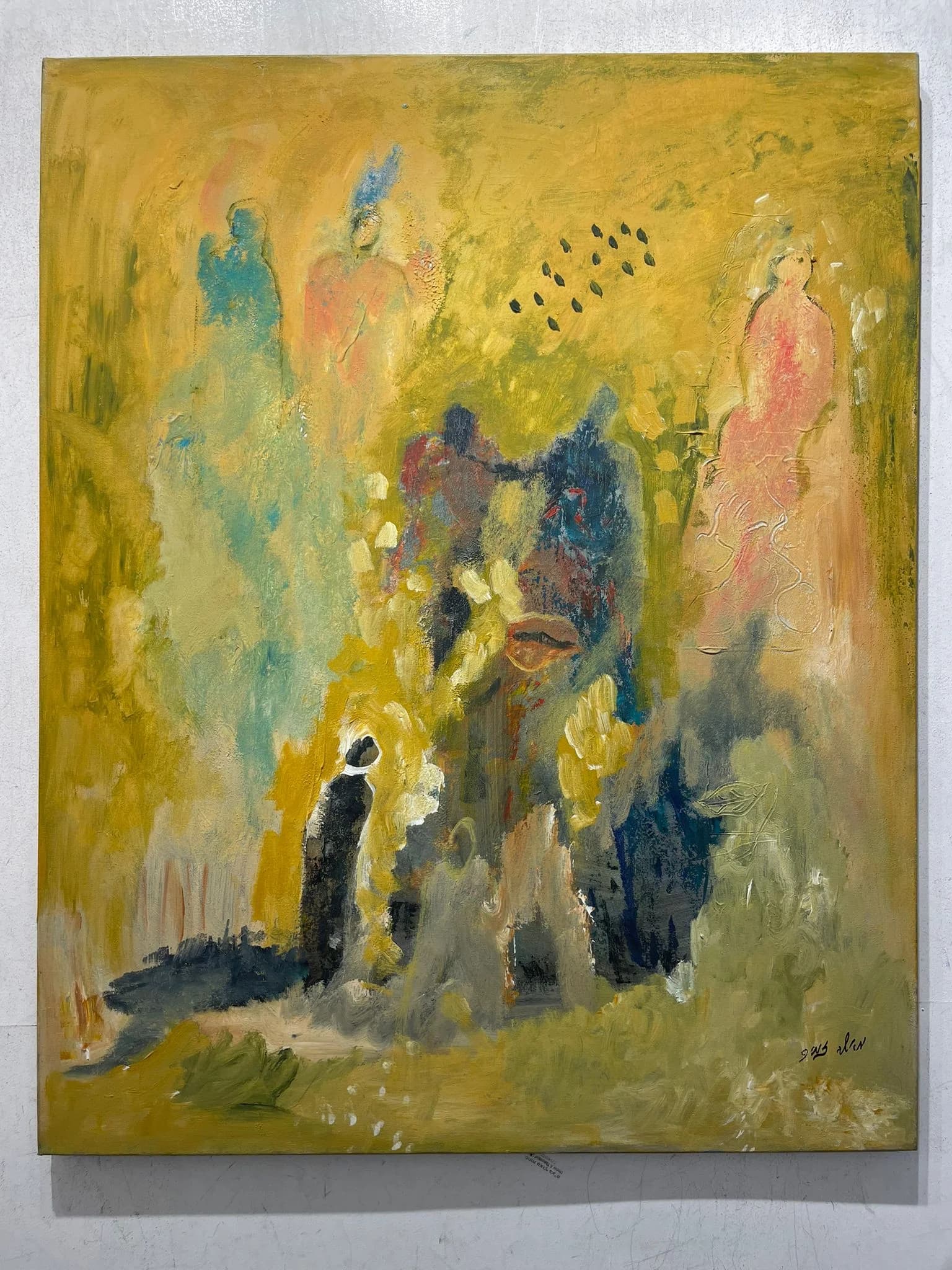 Figures in Ochre Light