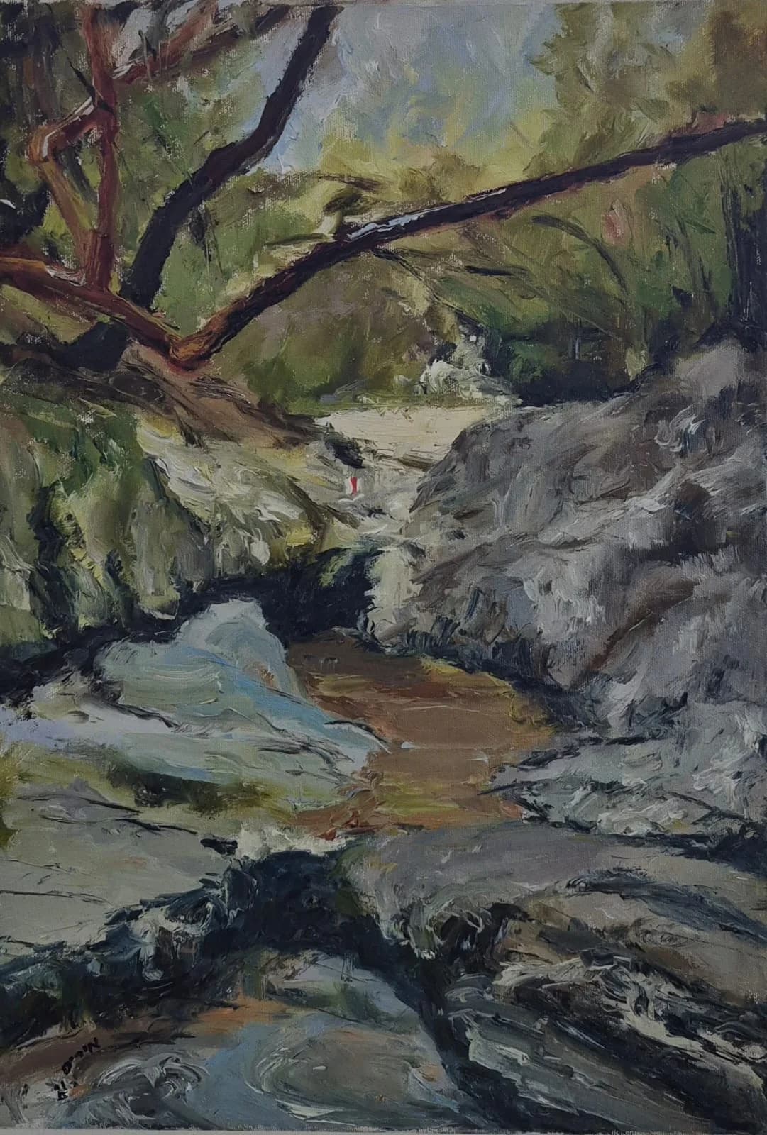 Rocky Stream Bend
