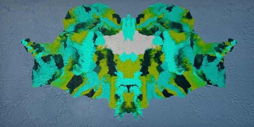 Teal Mirror Form