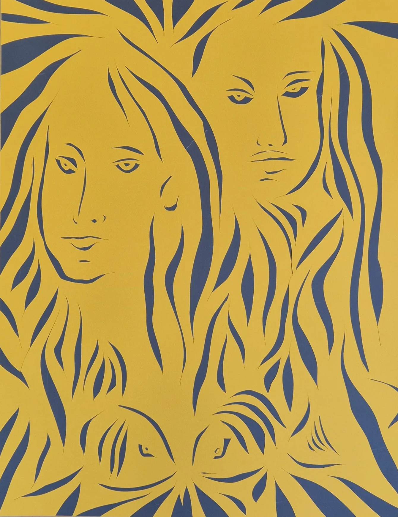 Papercuts-Two Faces in Yellow
