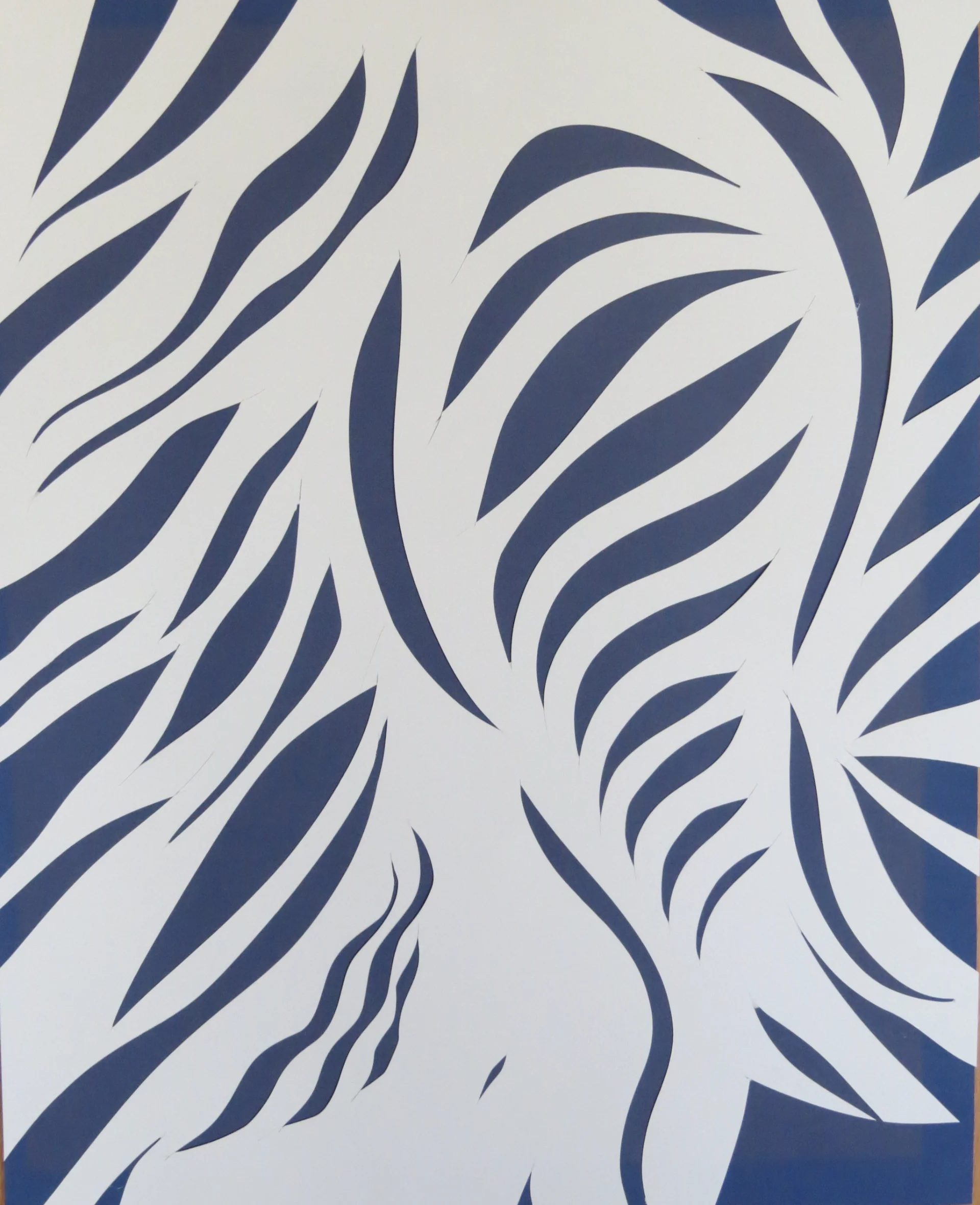 Striped Currents- Papercuts