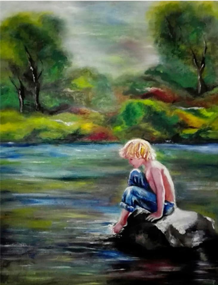 By the River Rock