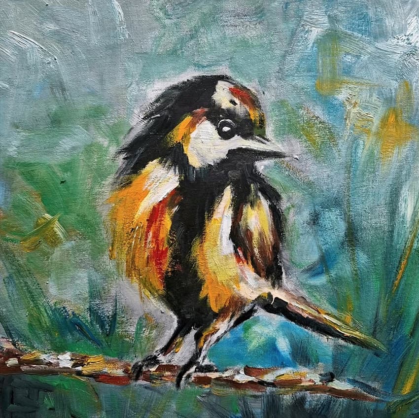 Perched Songbird