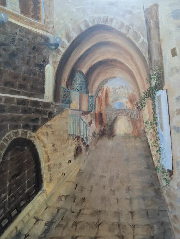 Arched Stone Passage