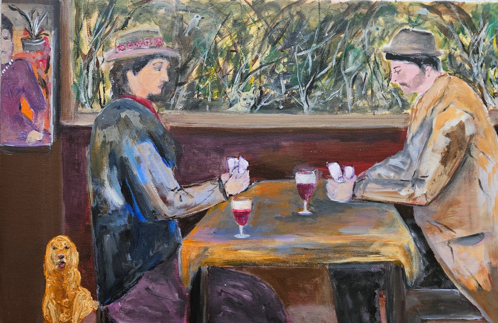 Cards by the Window