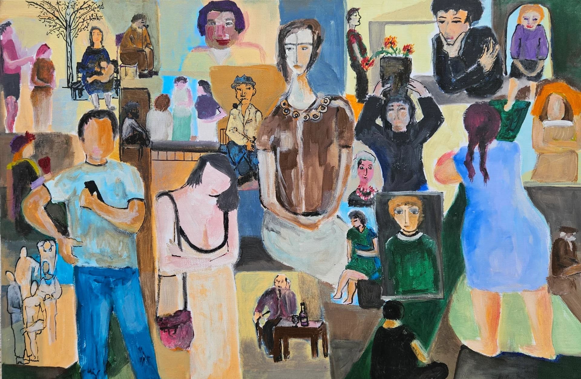 Figures in the Room
