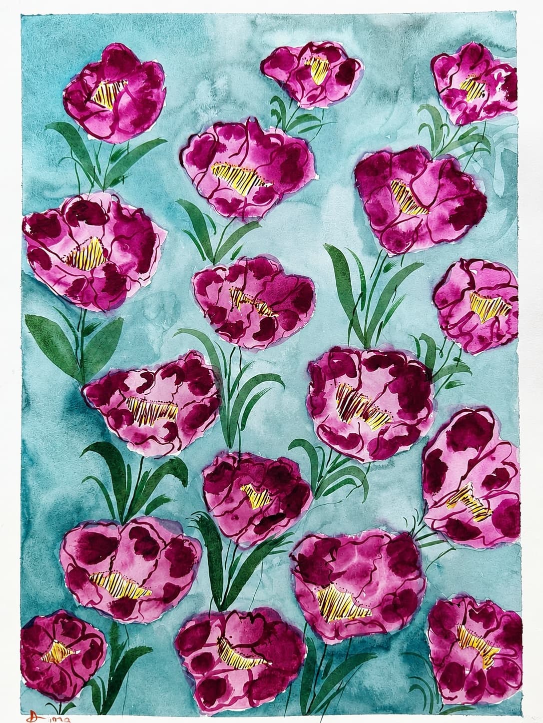 Magenta Blossoms