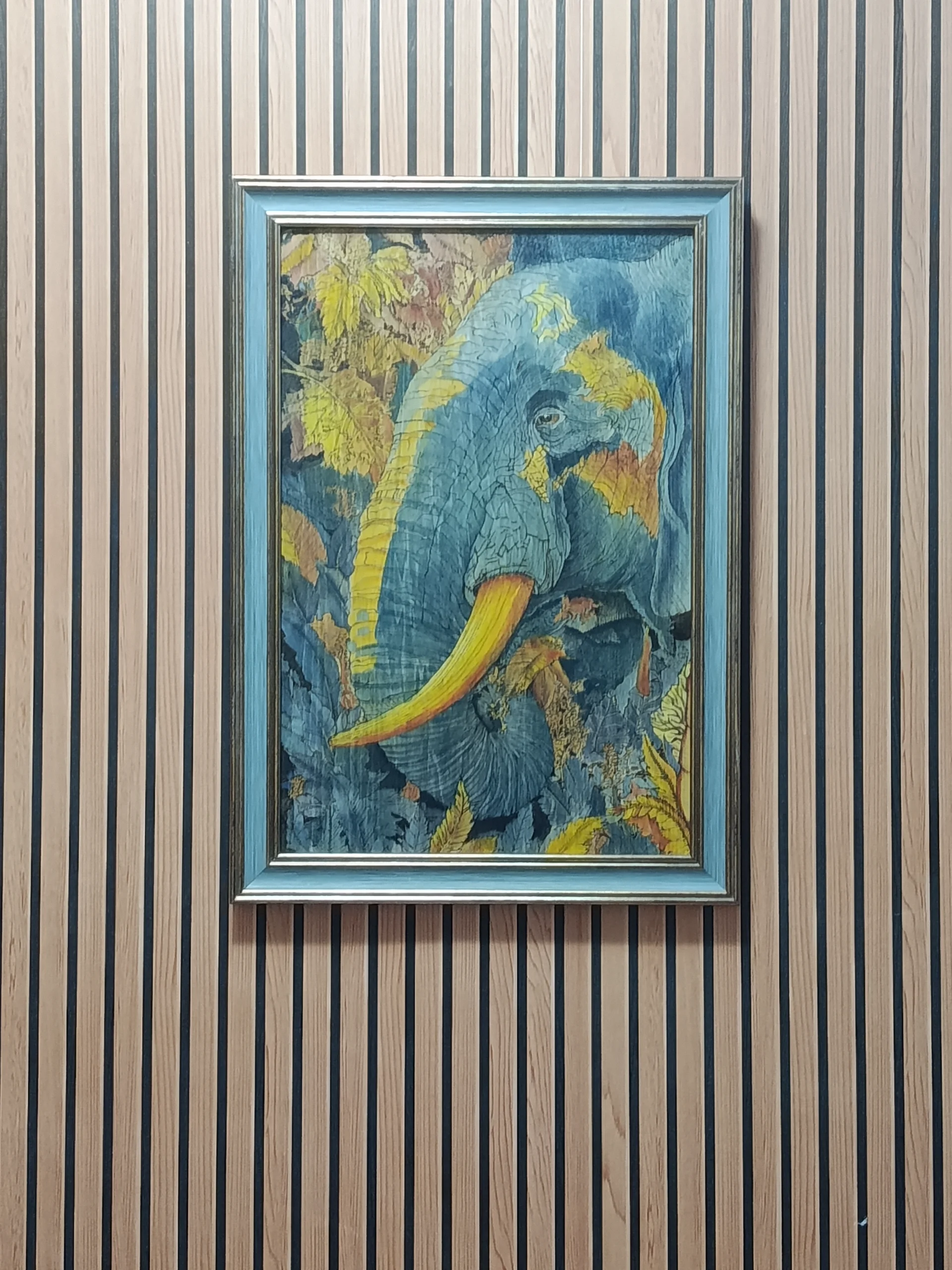 Elephant Among Leaves 3