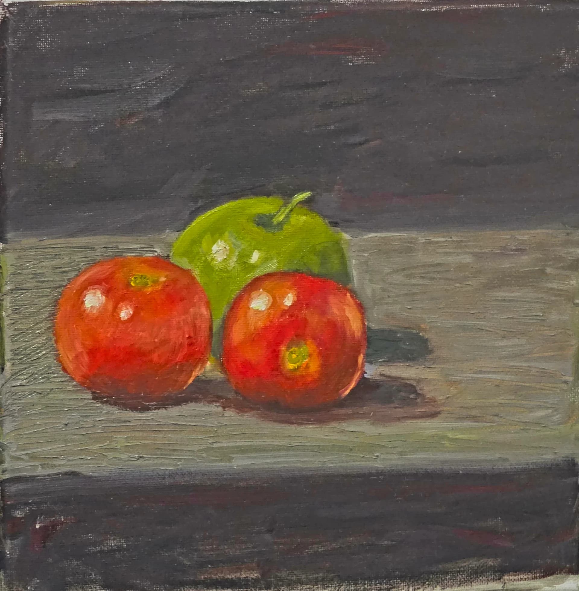 Tomatoes and apples