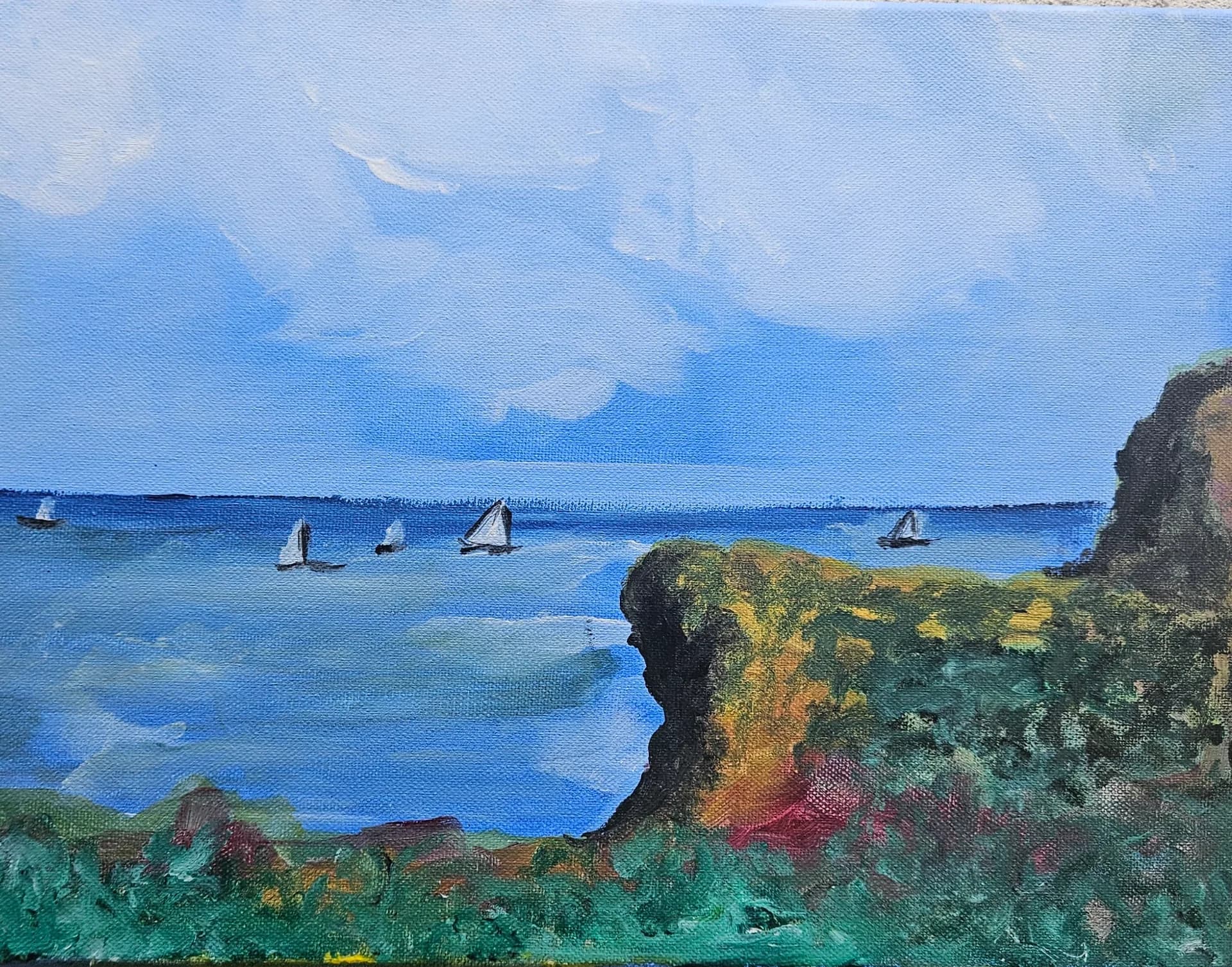 Sails Beyond the Cliff