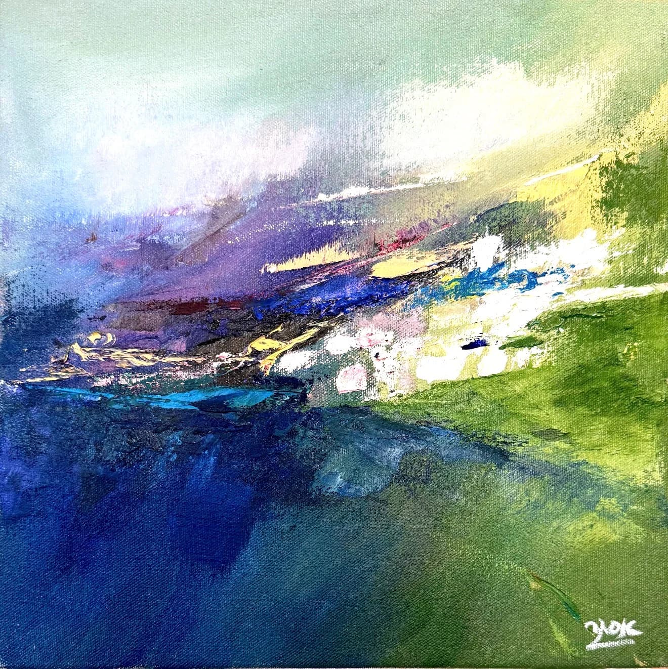 Blue Green Horizon