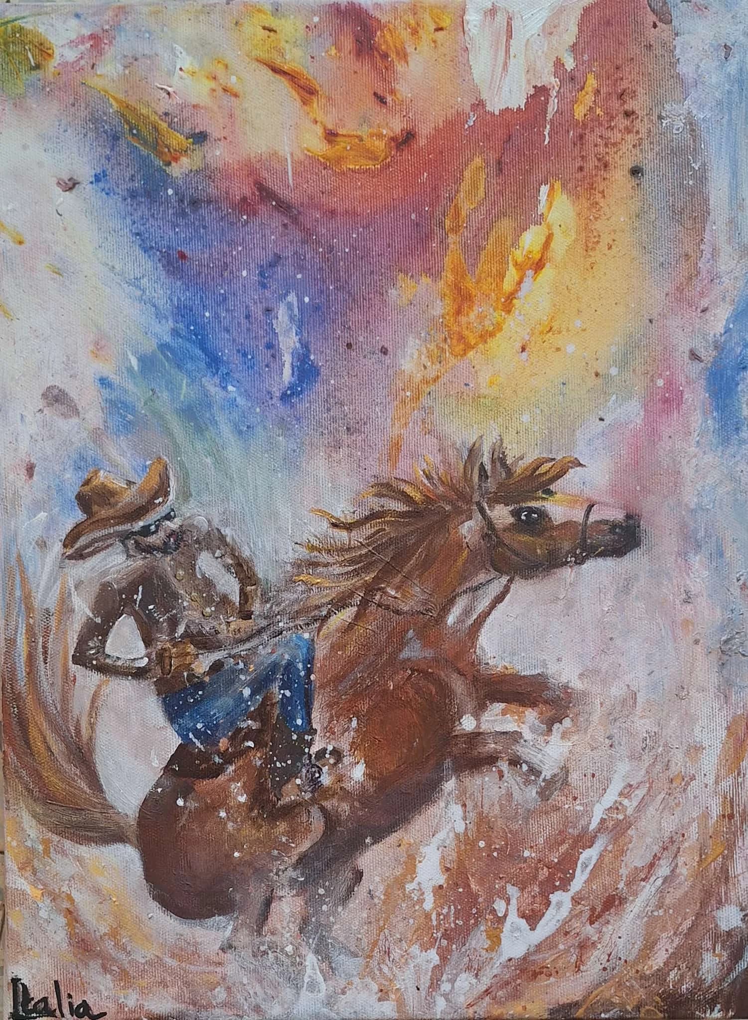 Rider in Full Gallop