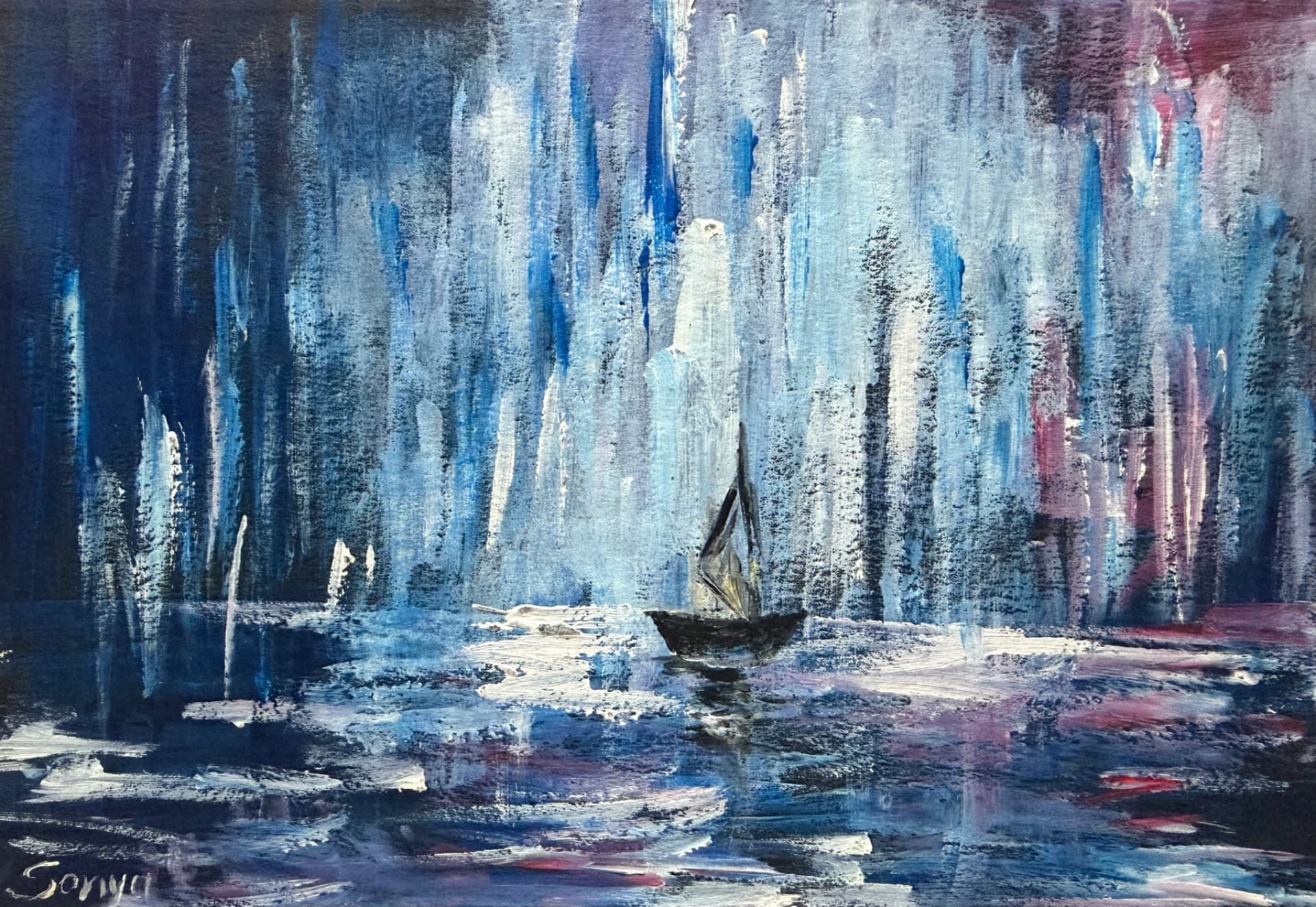 Sailing Through Blue