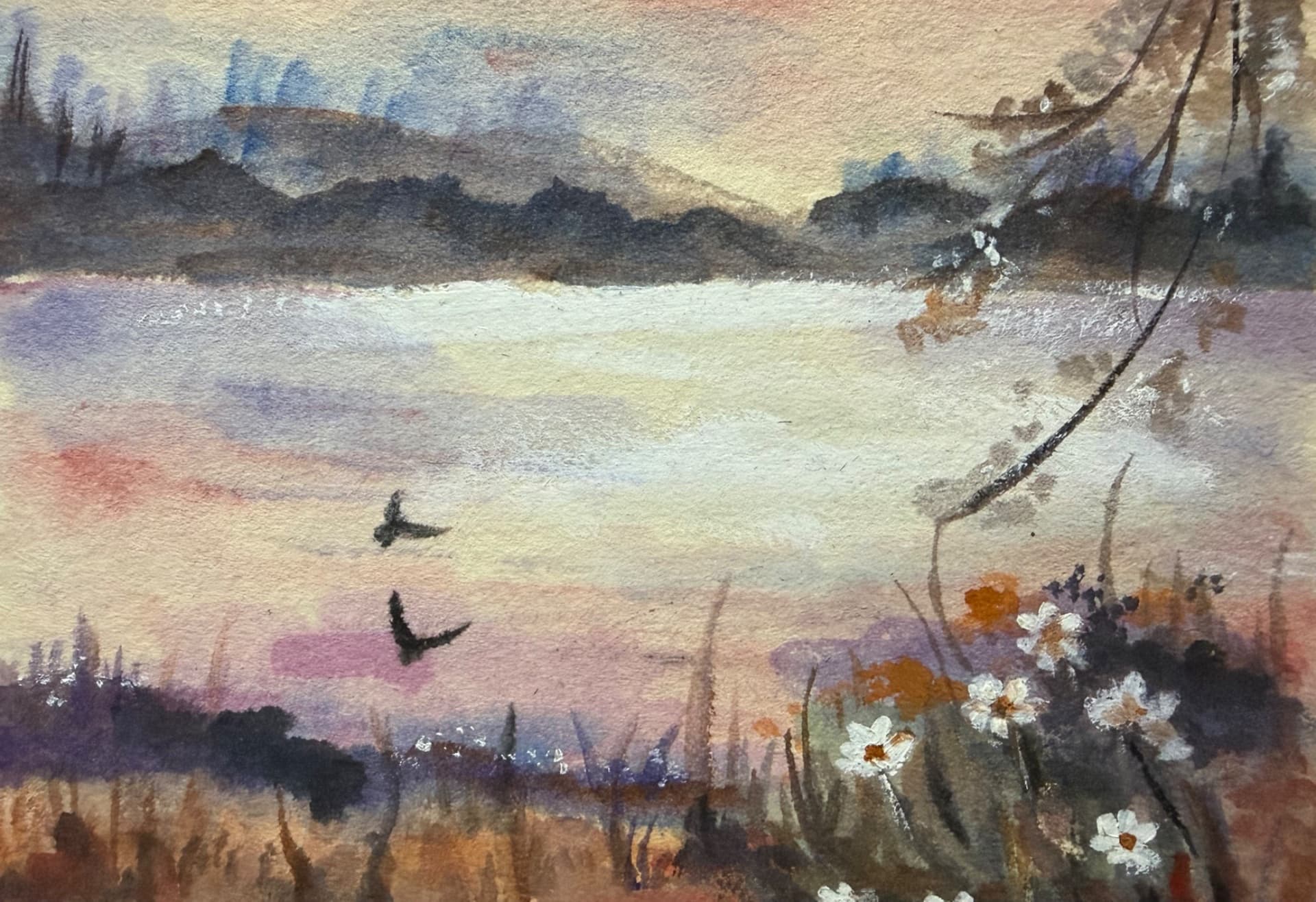 Flight Over the Meadow