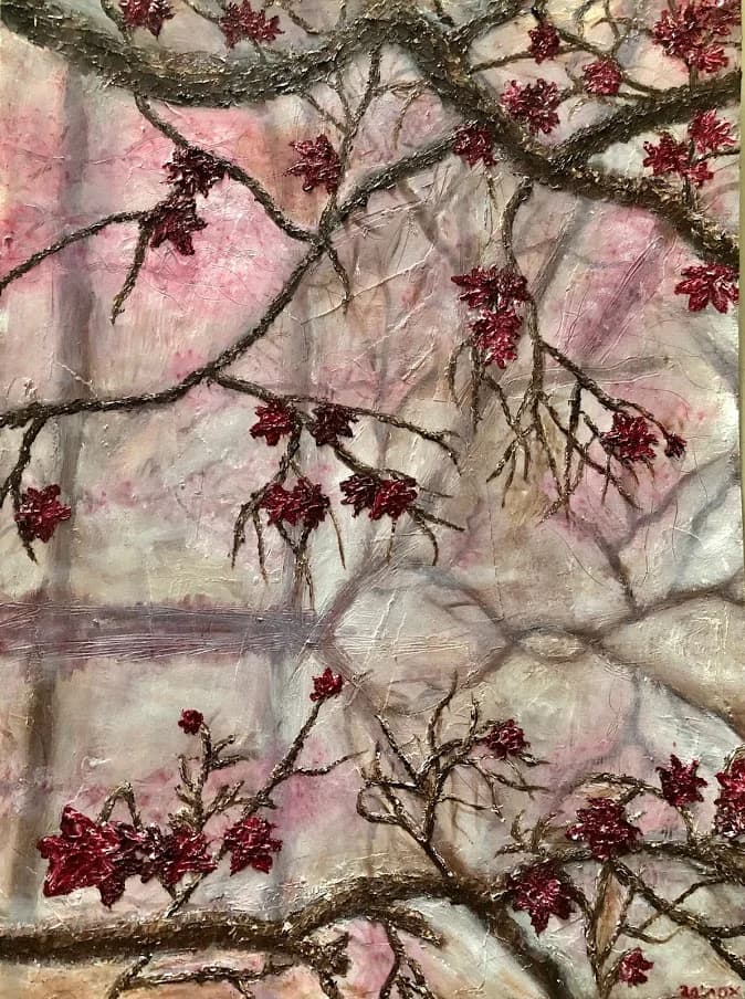 As an embroidery